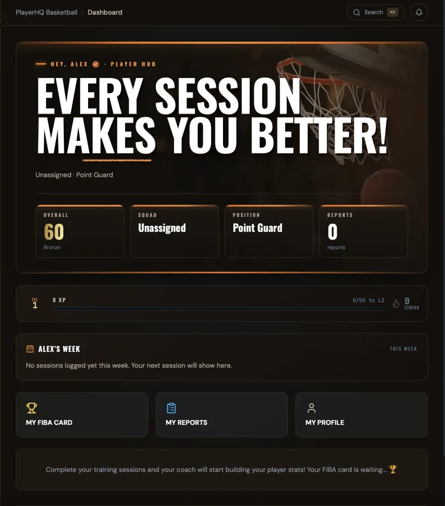 PlayerHQ bbPlayer