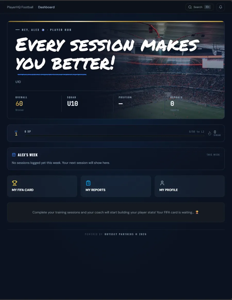 PlayerHQ fbPlayer